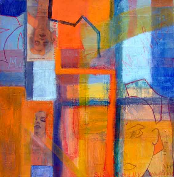 Acryl auf Leinwand